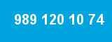 989 120 10 74